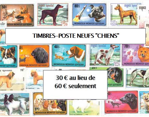 timbres-chiens